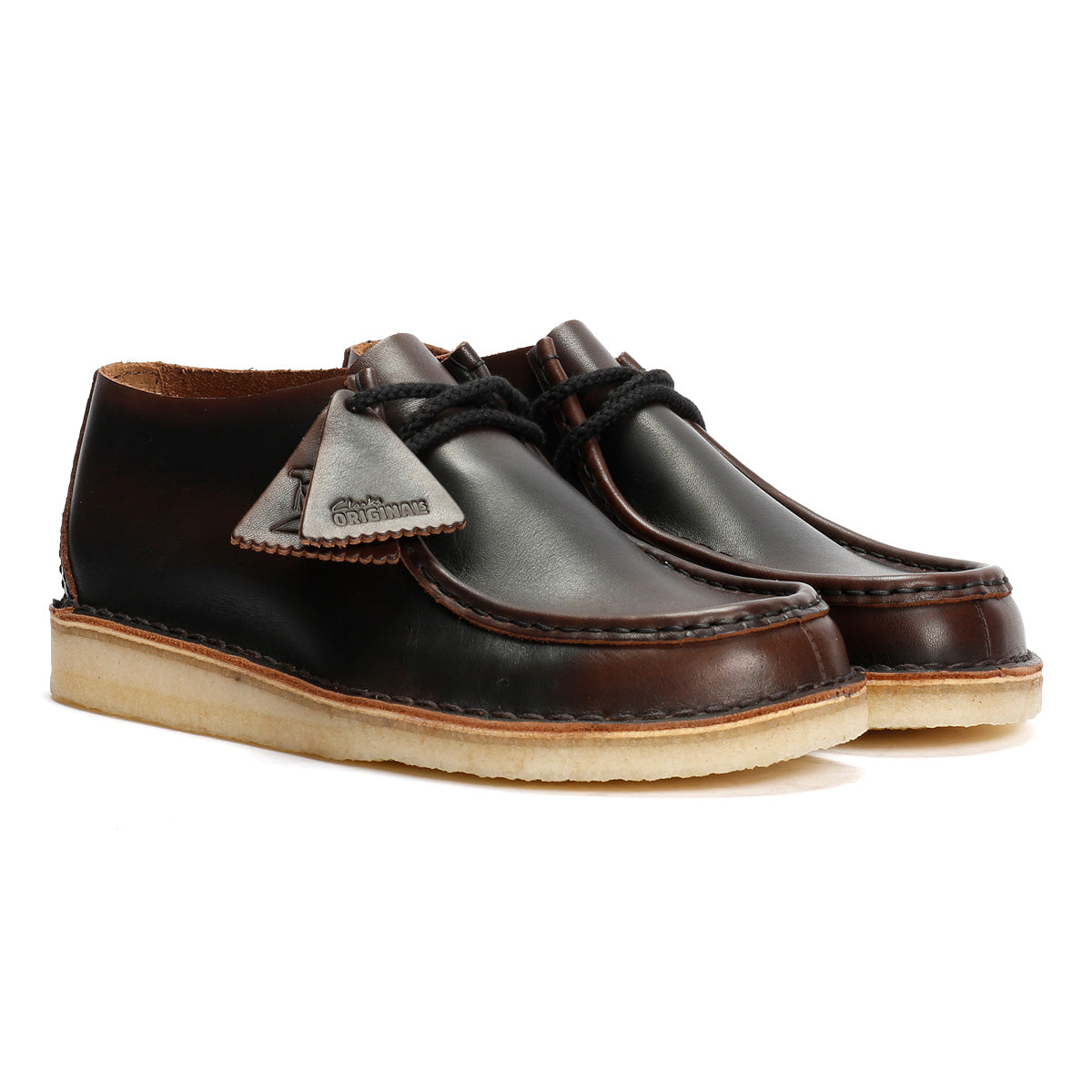 Clarks Desert Men's Boots - Ankle-High Chukka Boot In Tan Leather (Size 11.5)