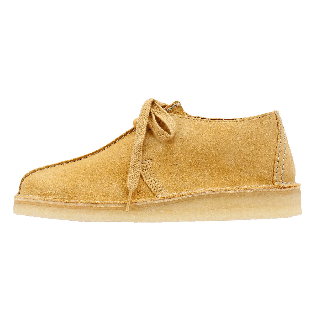 Clarks Originals Desert Trek Suede Women's Golden Tan Shoes