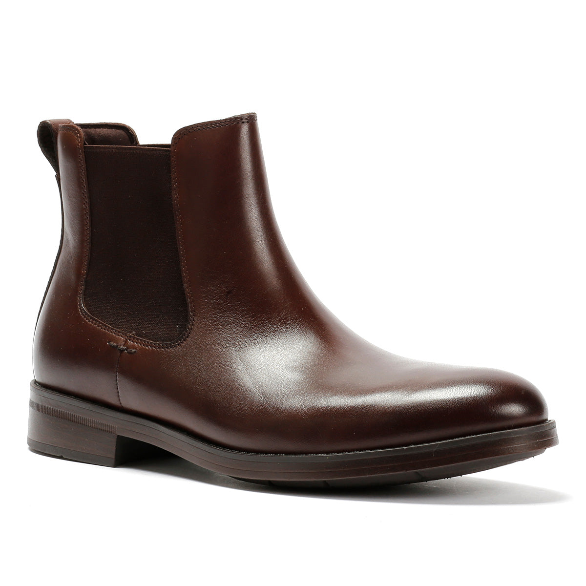 Cole Haan Newmark Grand Leather Men's Chestnut Chelsea Boots