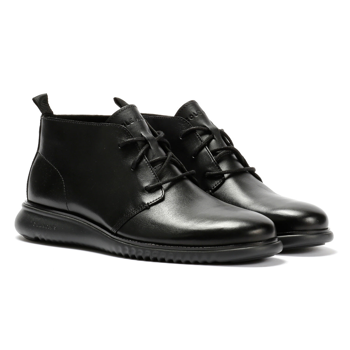 Cole Haan 2.Zerogrand Leather Men's Black Chukka Boots