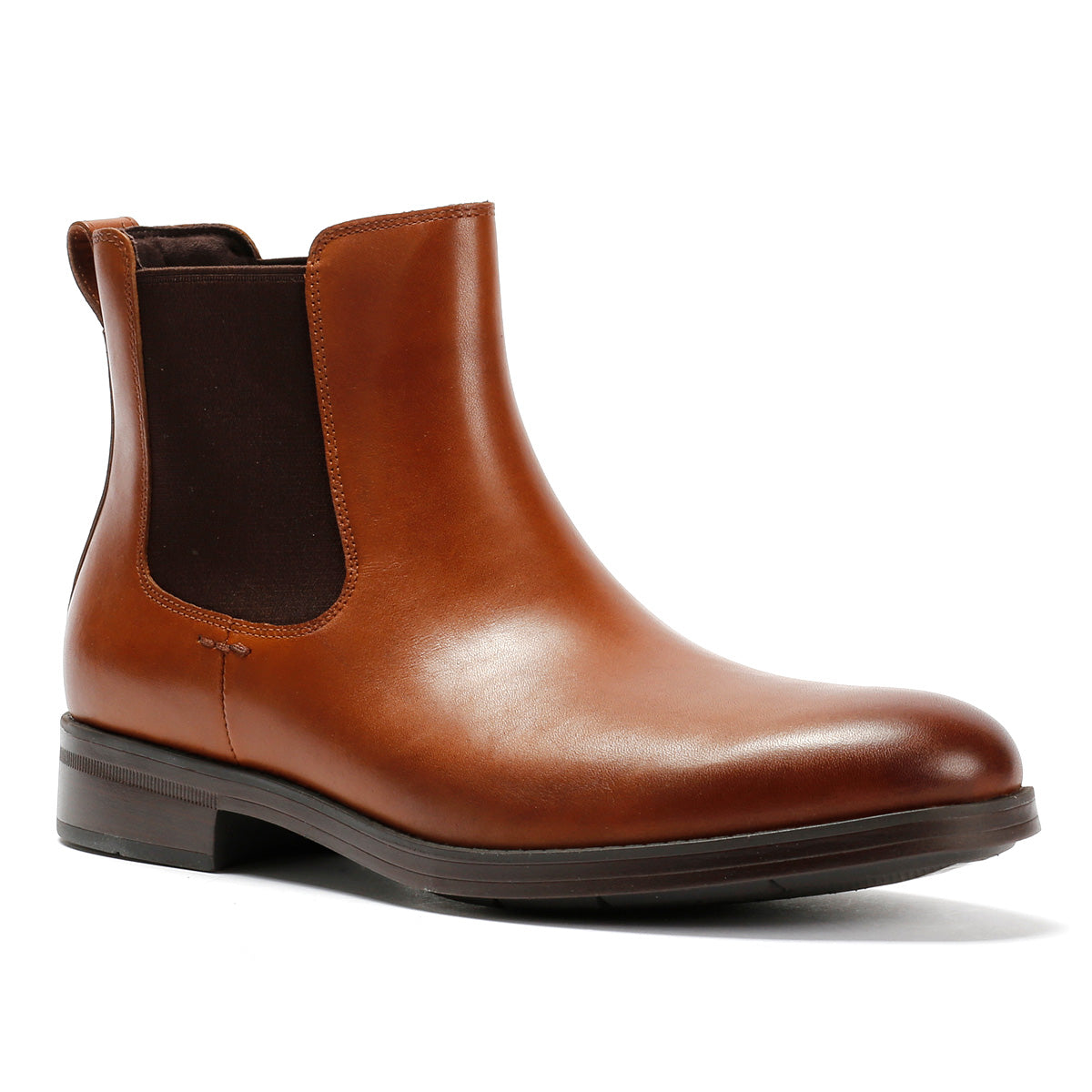 Cole Haan Newmark Grand British Tan Leather Men's Brown Chelsea Boots