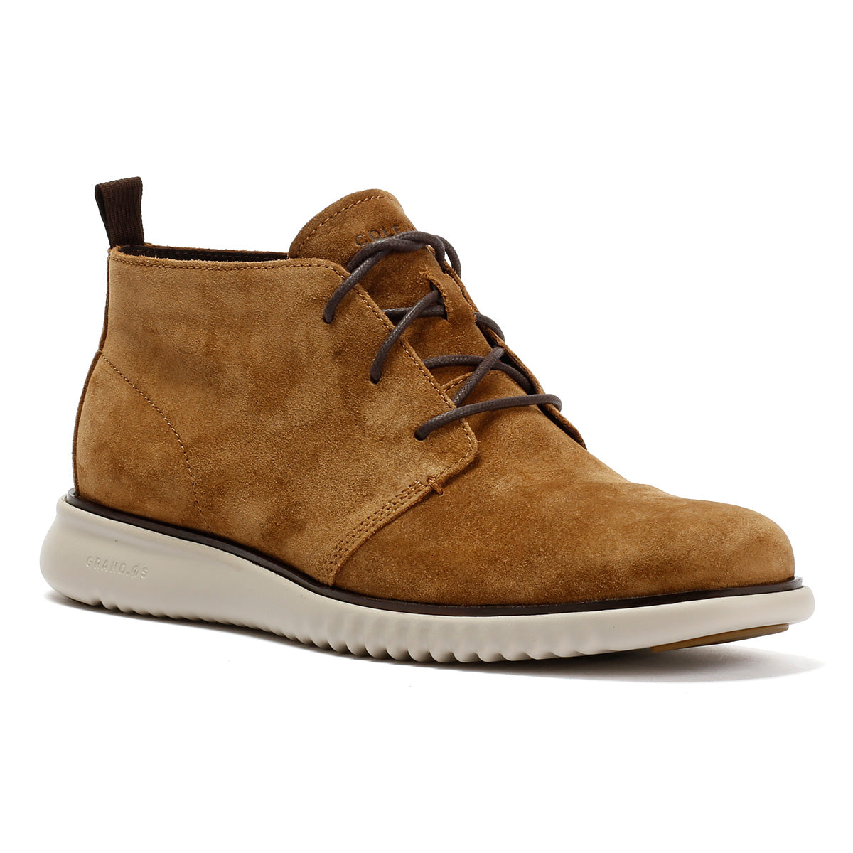 Cole Haan 2.Zerogrand Suede Men's Spiced Brown Chukka Boots