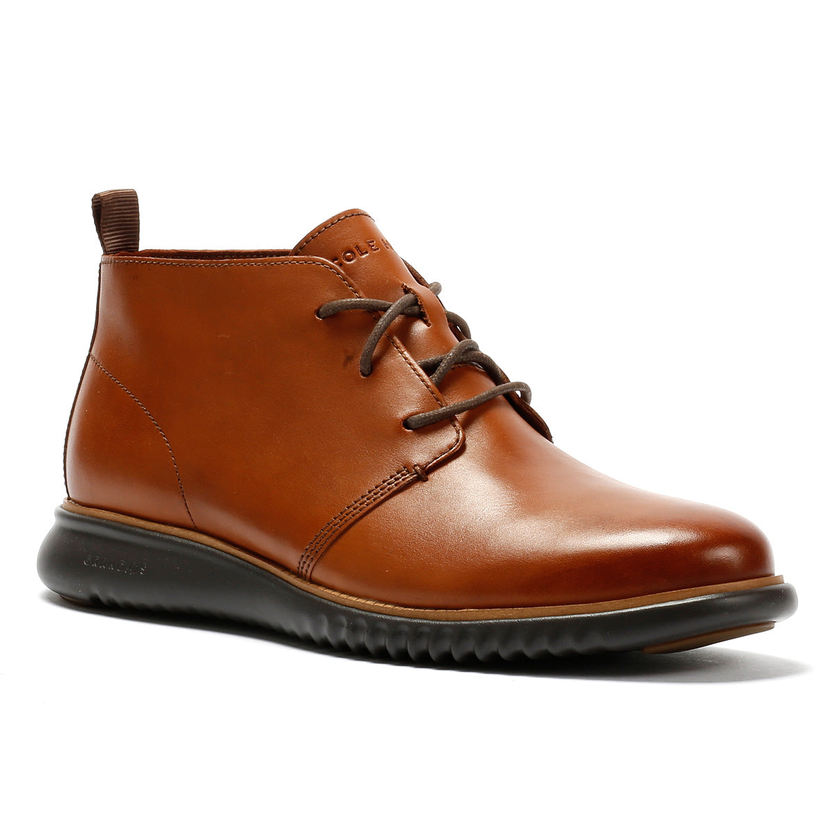 Cole Haan 2.Zerogrand British Tan Leather Men's Brown Chukka Boots