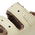Crocs Classic Cozzzy Womens Bone / Mushroom Sandals