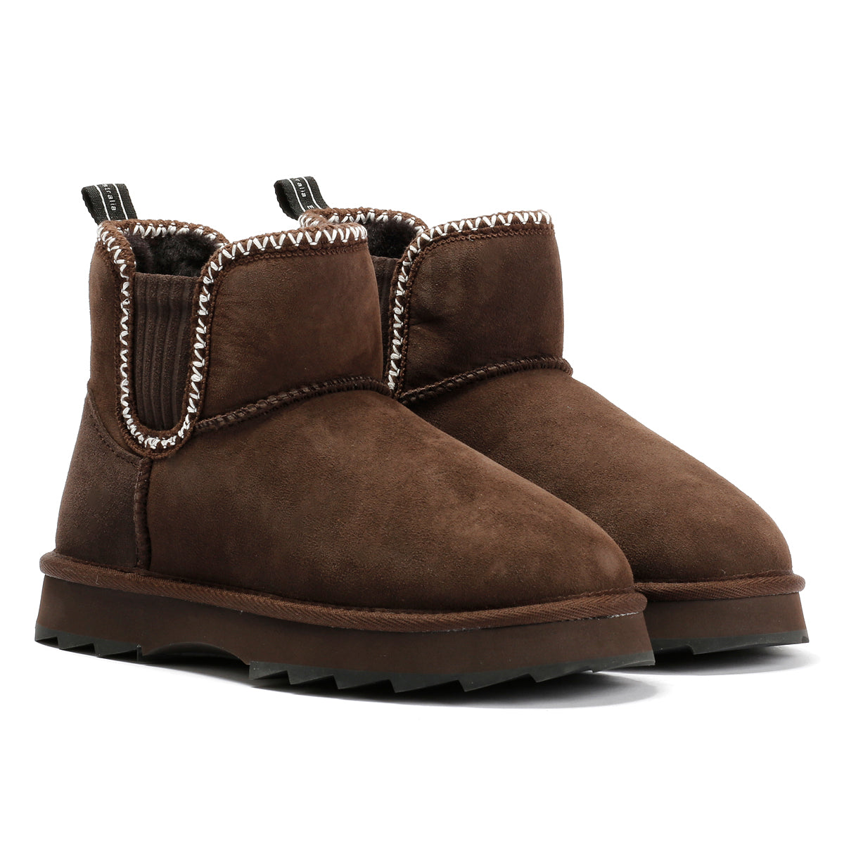 Emu Australia Higgie Suede Women's Chocolate Boots