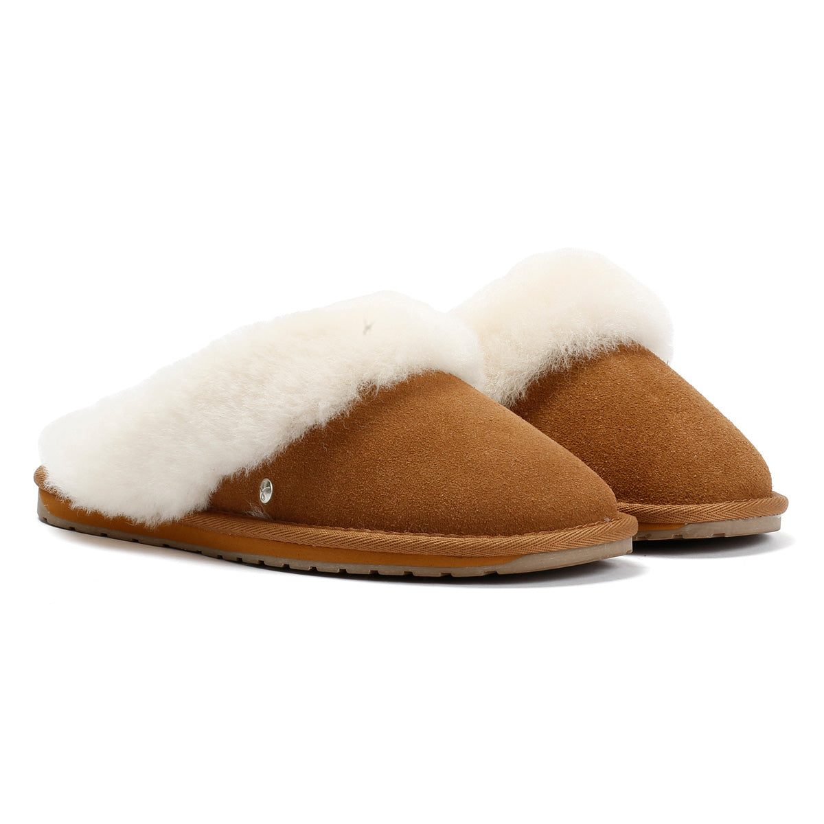 Emu Australia Jolie Suede Women's Chestnut Slippers