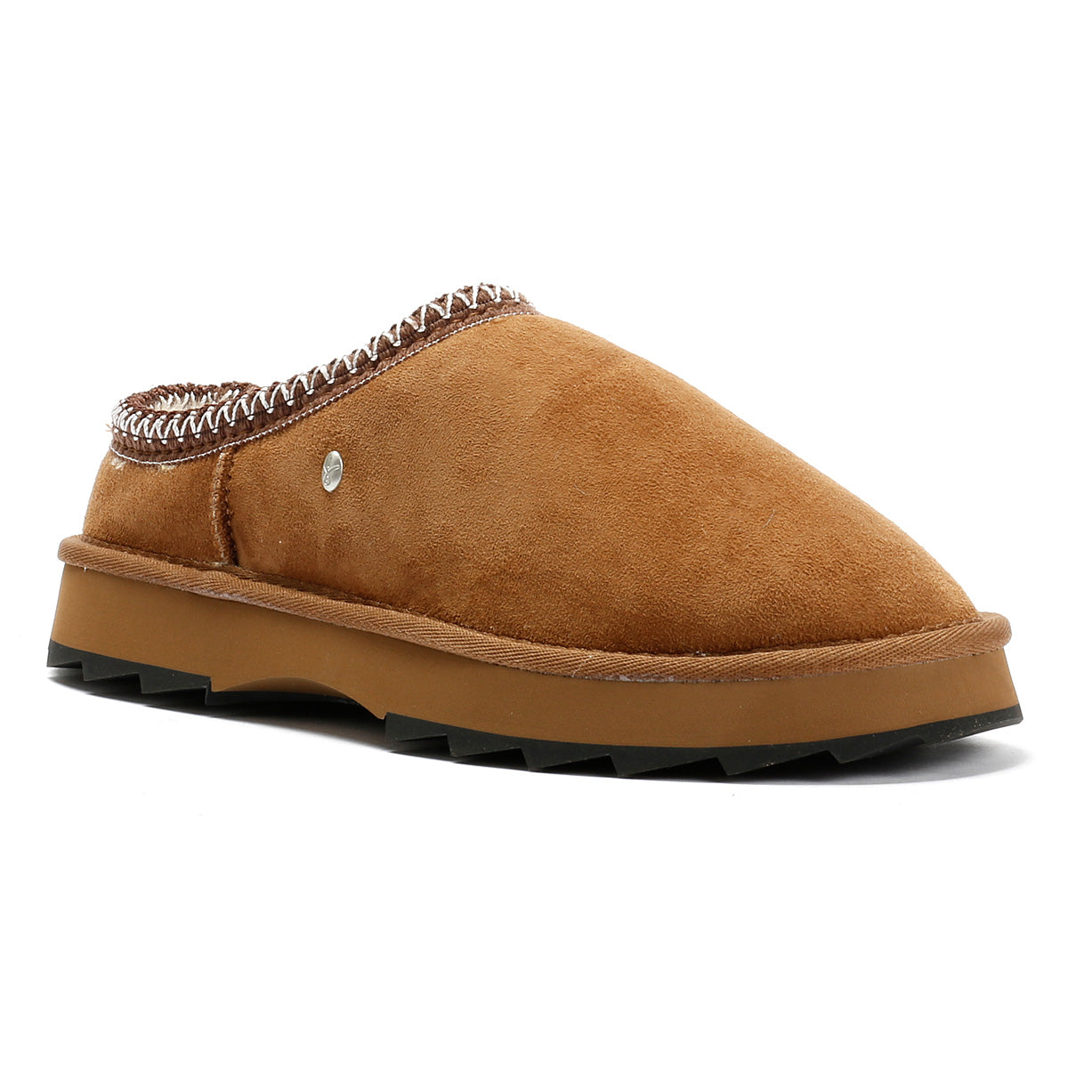 Emu Australia Sharky Scuff Suede Women's Chestnut Slippers