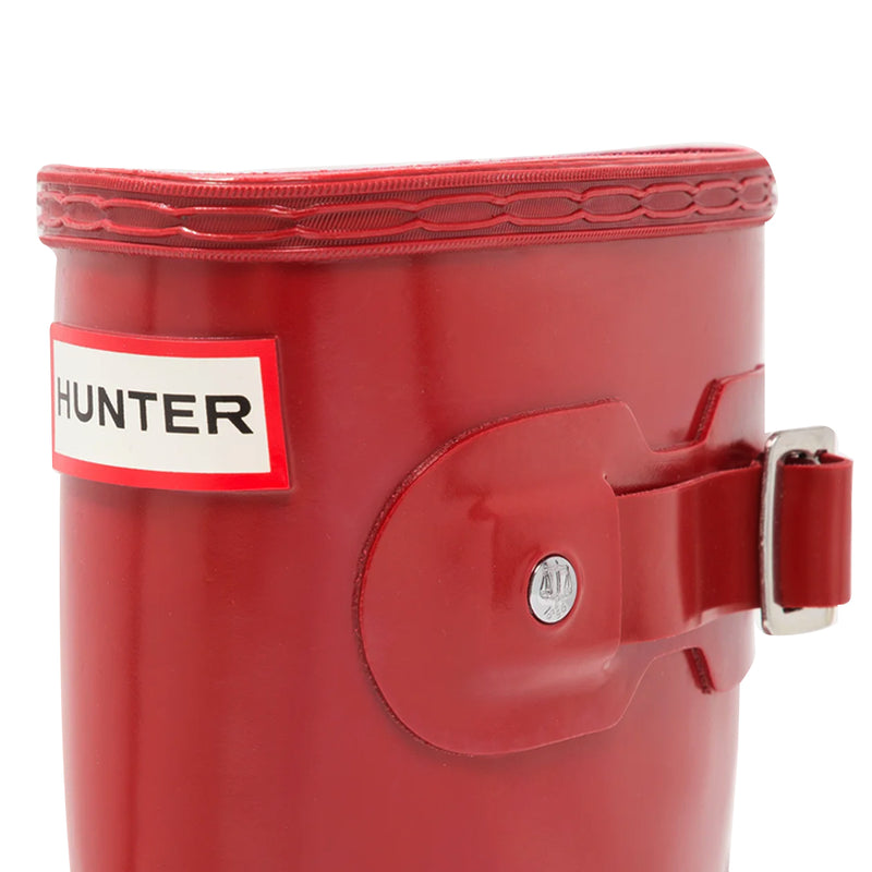 Hunter Original Gloss Short Womens Military Red Wellies