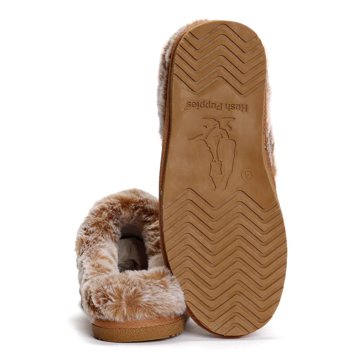 Hush Puppies Amara Suede Women's Tan Slippers