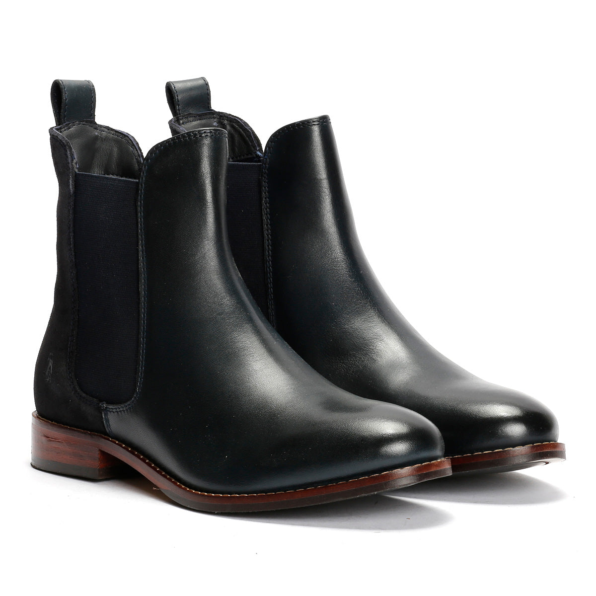 Hush Puppies Colette Suede Women's Navy Boots