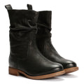 Hush Puppies Emilia Leather Women's Black Boots