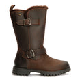 Hush Puppies Winnie Leather Women's Brown Boots