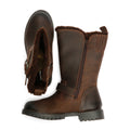 Hush Puppies Winnie Leather Women's Brown Boots