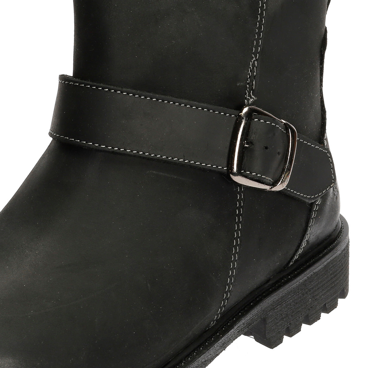 Hush Puppies Wakely Leather Women's Black Boots