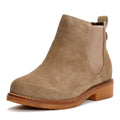 Hush Puppies Maddy Wide Suede Women's Grey Boots