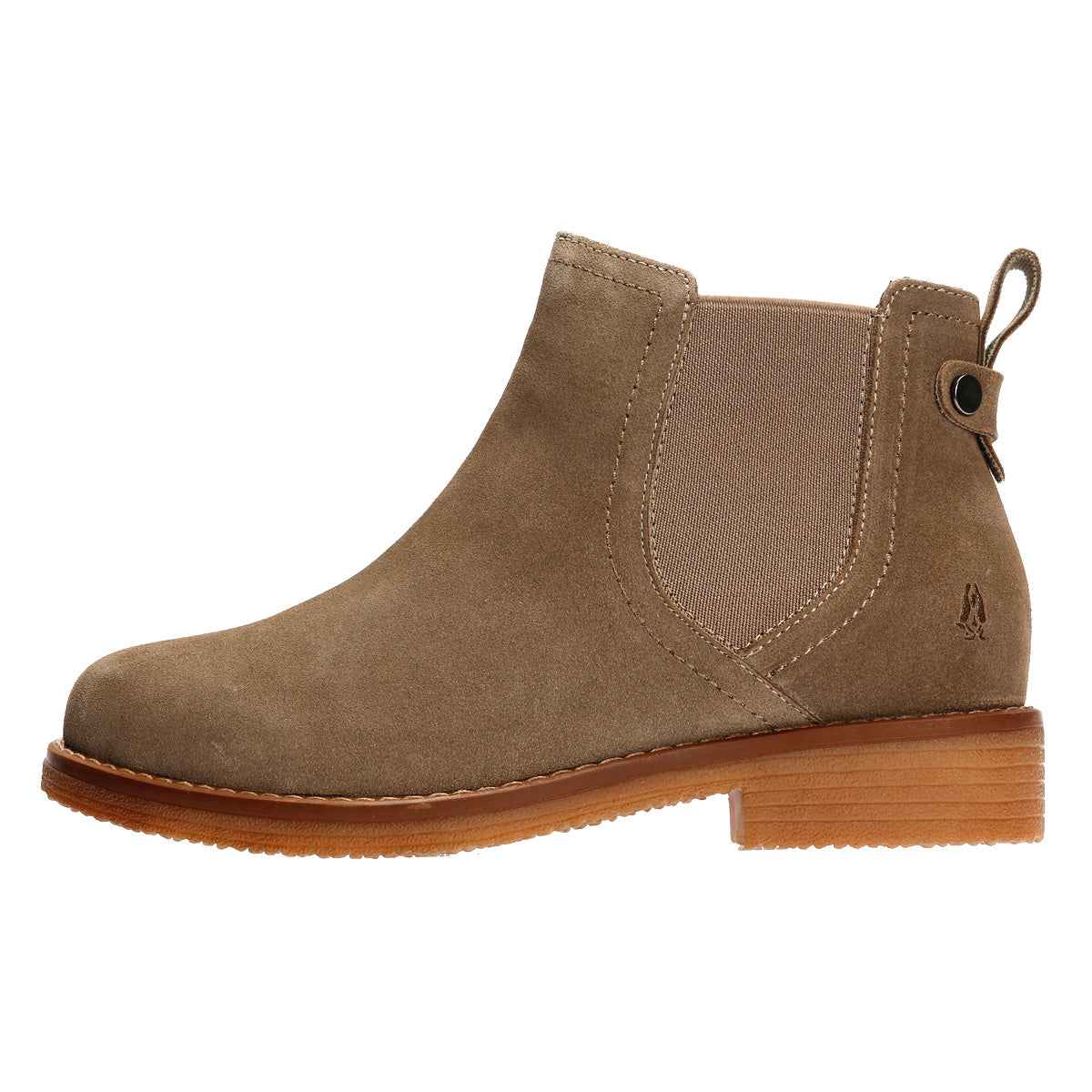 Hush Puppies Maddy Wide Suede Women's Brown Boots