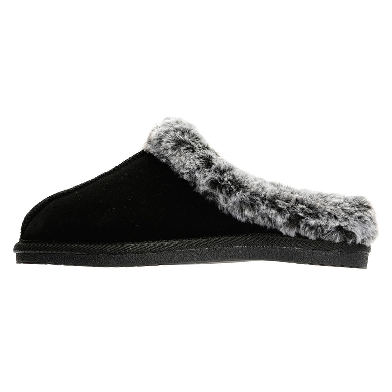 Hush Puppies Amara Suede Women's Black Slippers