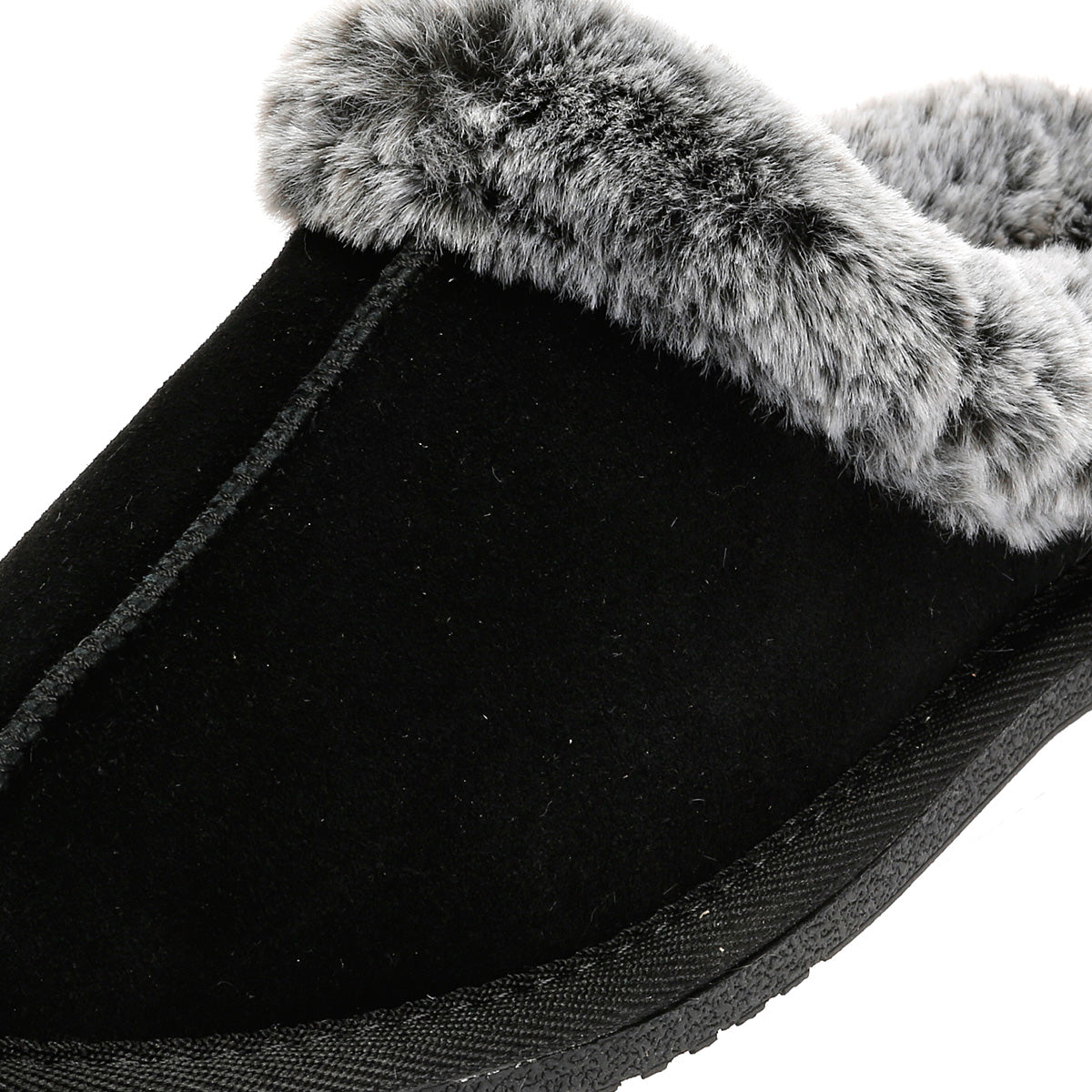 Hush Puppies Amara Suede Women's Black Slippers