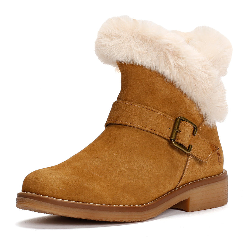 Hush Puppies Hannah Suede Women's Tan Boots