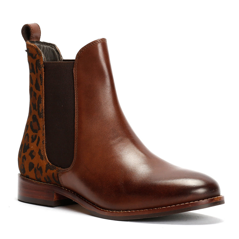 Hush Puppies Colette Suede Women's Leopard Boots