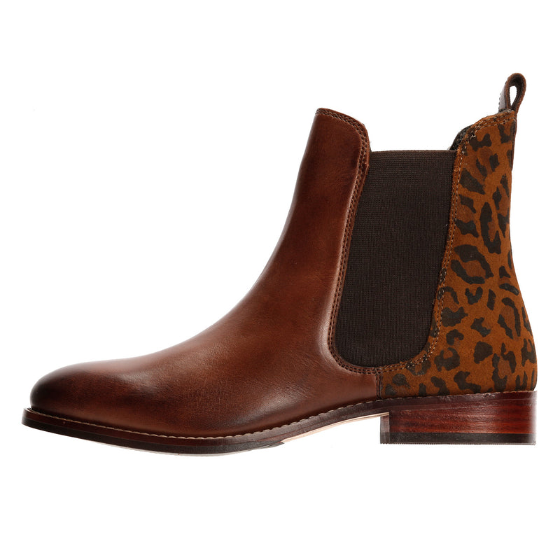 Hush Puppies Colette Suede Women's Leopard Boots