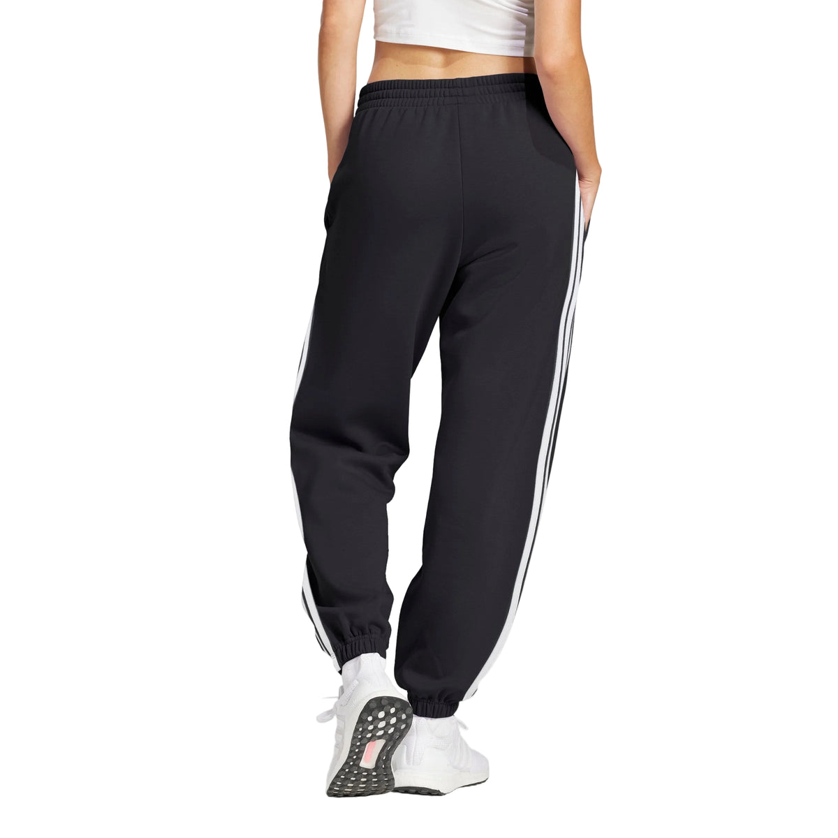 Adidas Women's Black/White Joggers