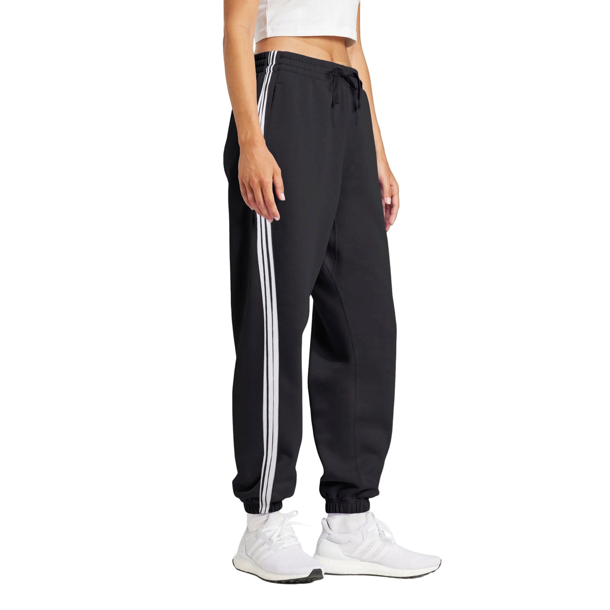 Adidas Women's Black/White Joggers