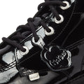 Kickers Kick Hi Womens Black Patent Boots