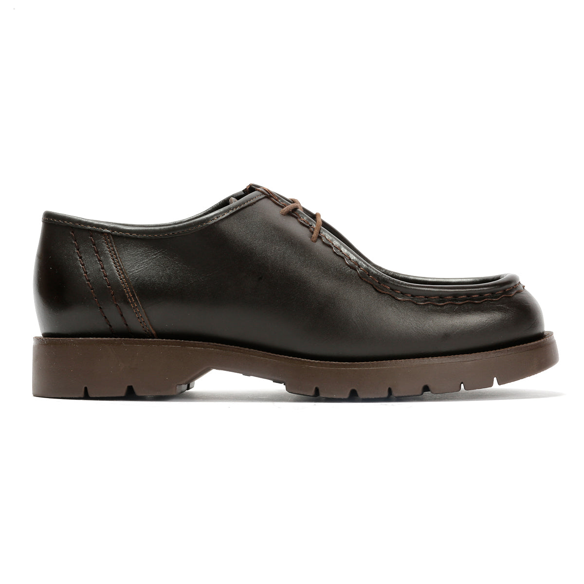 Kleman Padror Leather Men's Brown Lace-Up Shoes