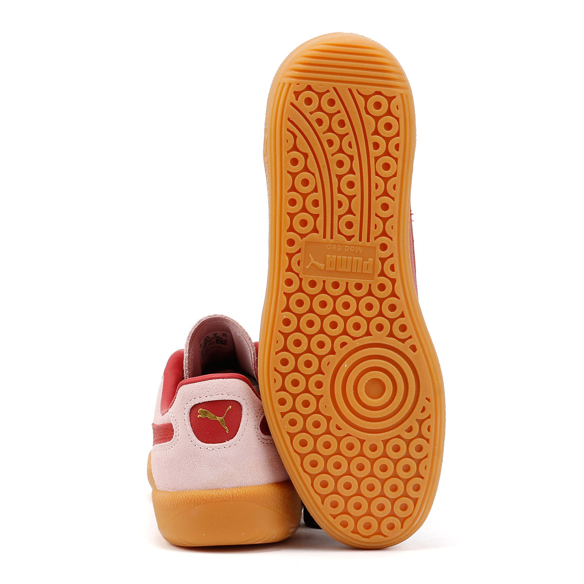 Puma Palermo Leather Rose/Dark Crimson Trainers