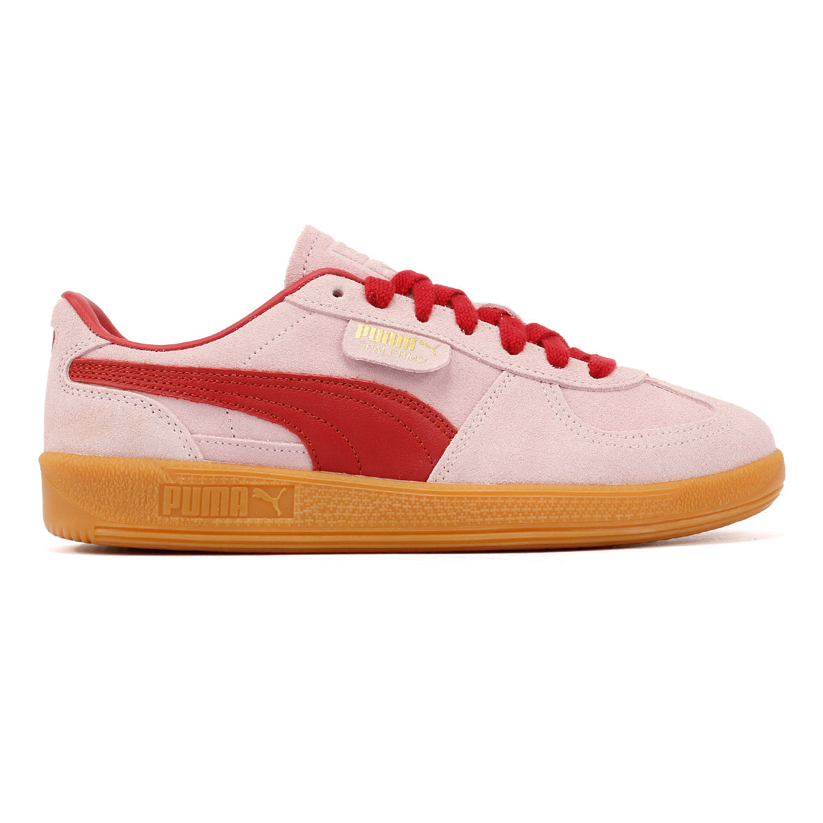 Puma Palermo Leather Rose/Dark Crimson Trainers