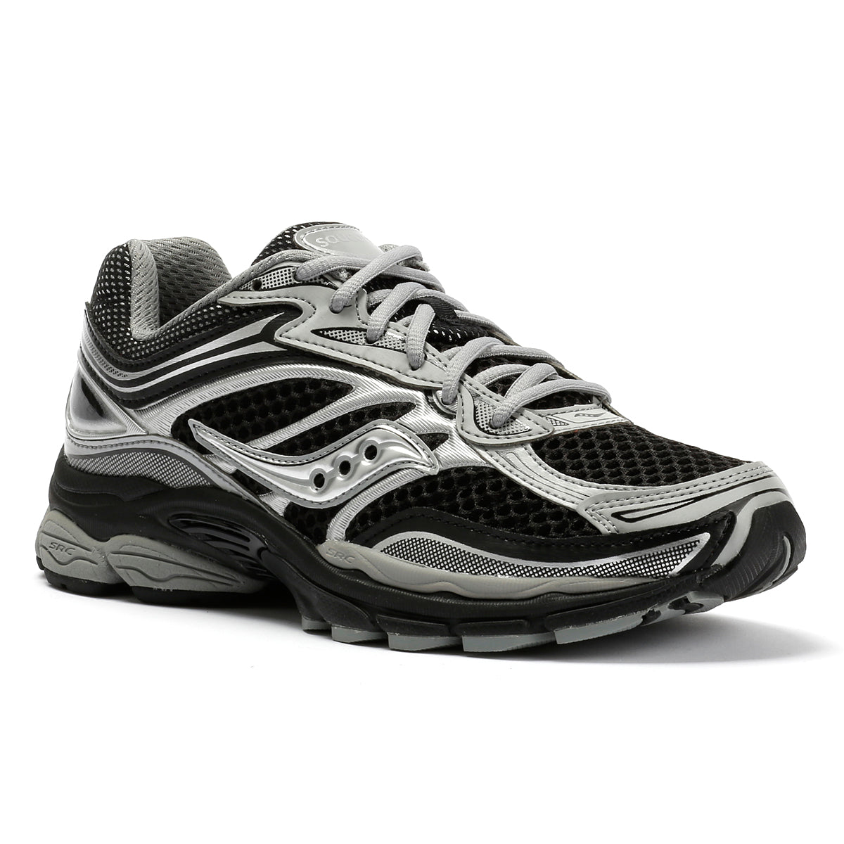 Saucony Progrid Omni 9 Black/Silver Trainers