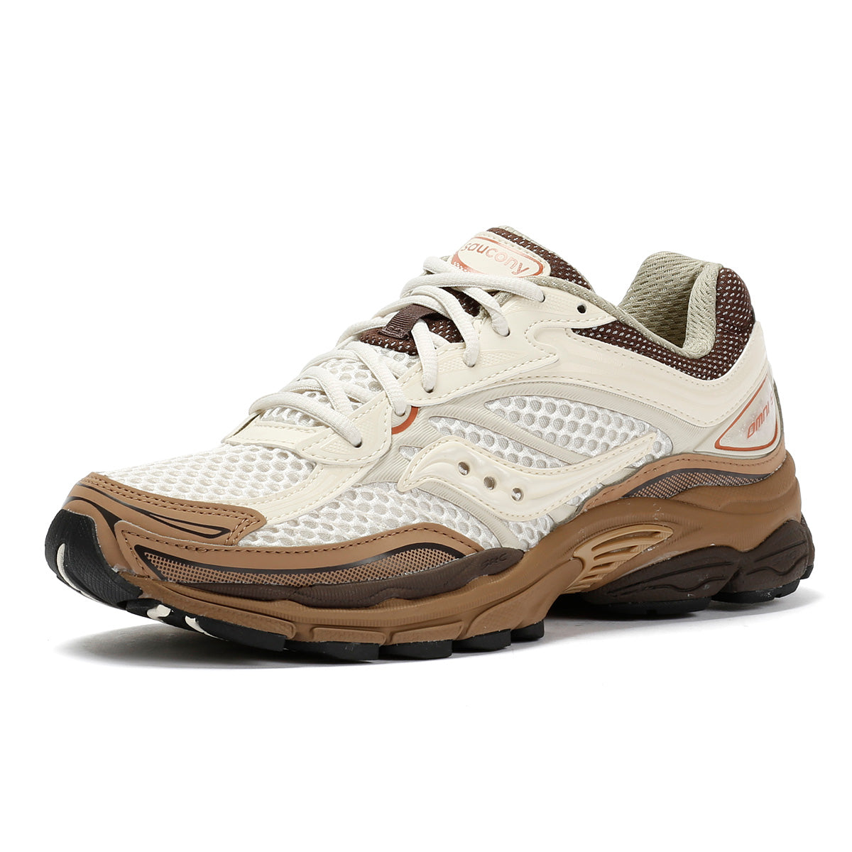 Saucony Progrid Omni 9 Men's Matte Almond/Coca Trainers