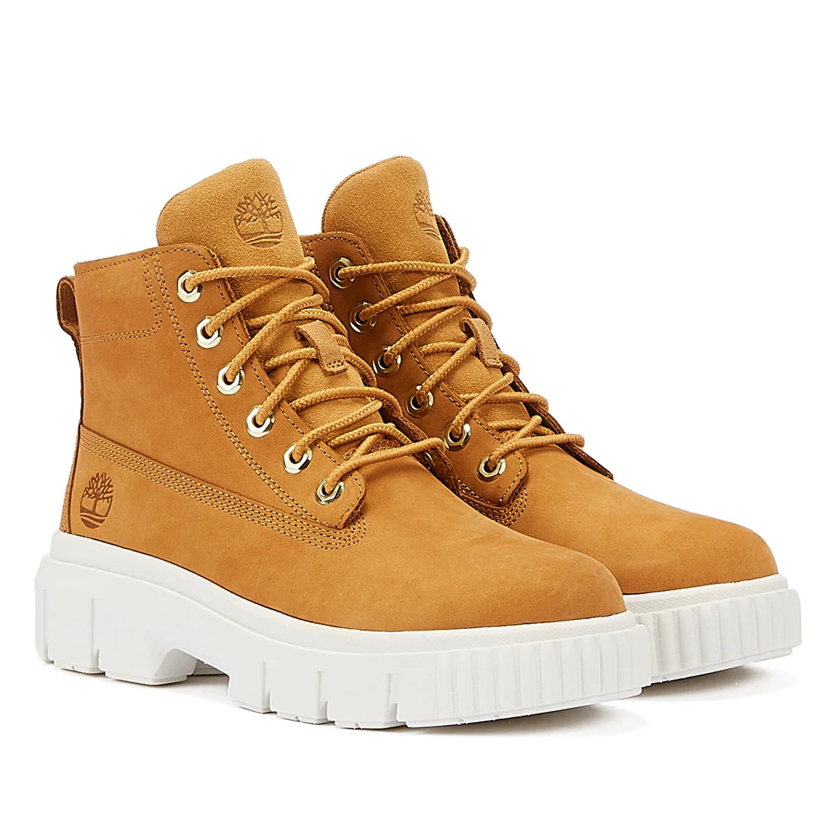 Timberland Greyfield Leather Nubuck Women's Wheat Boots