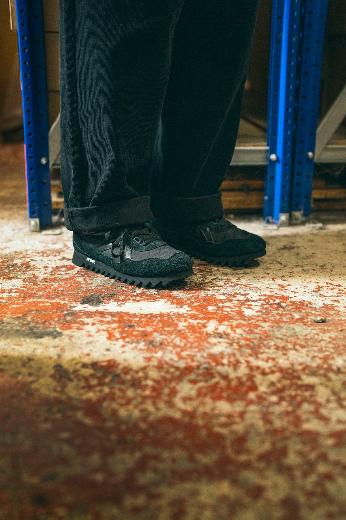 Walsh x Universal Works Ensign Men's Black Trainers