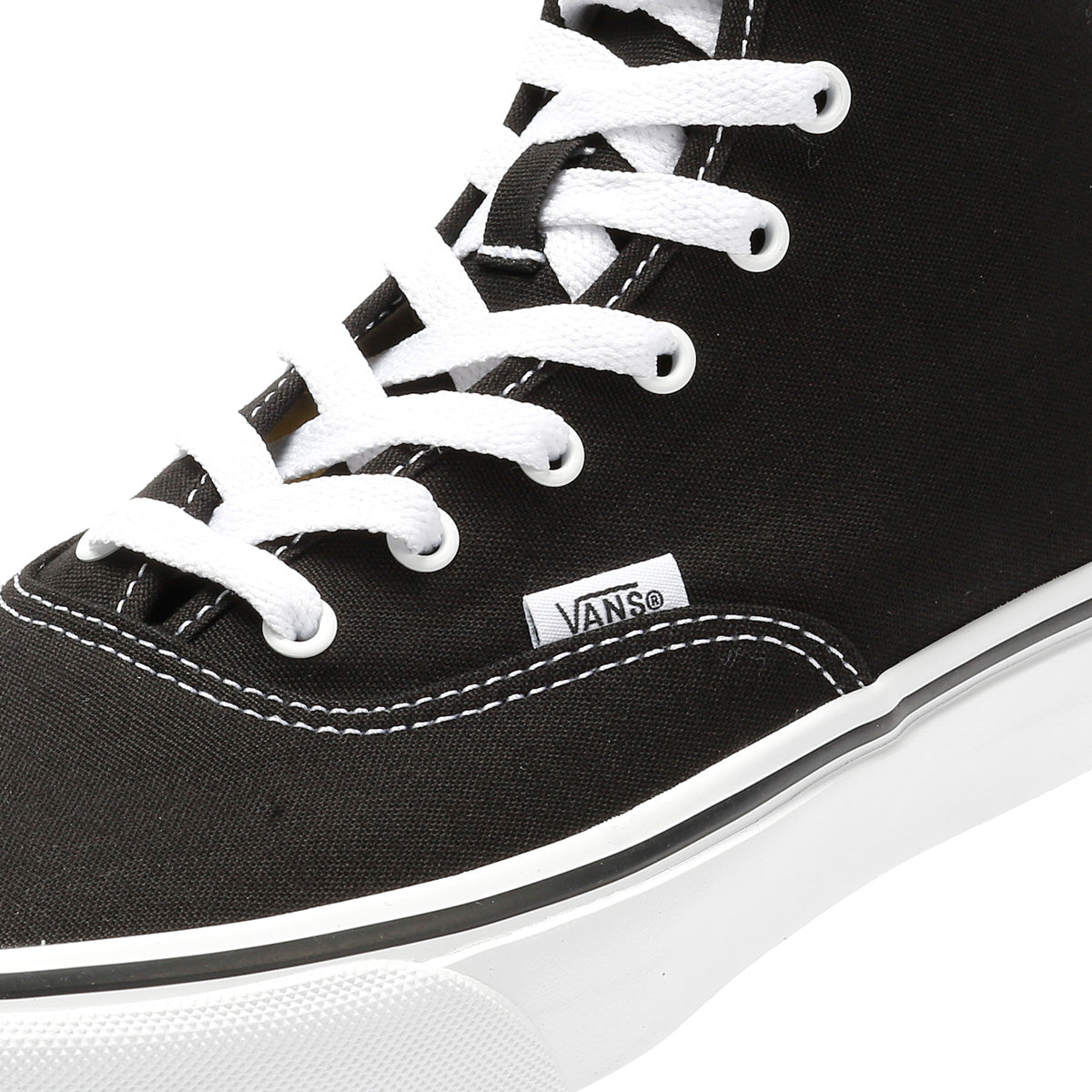 Vans Authentic Hi 2.0 Canvas Black/True White Trainers