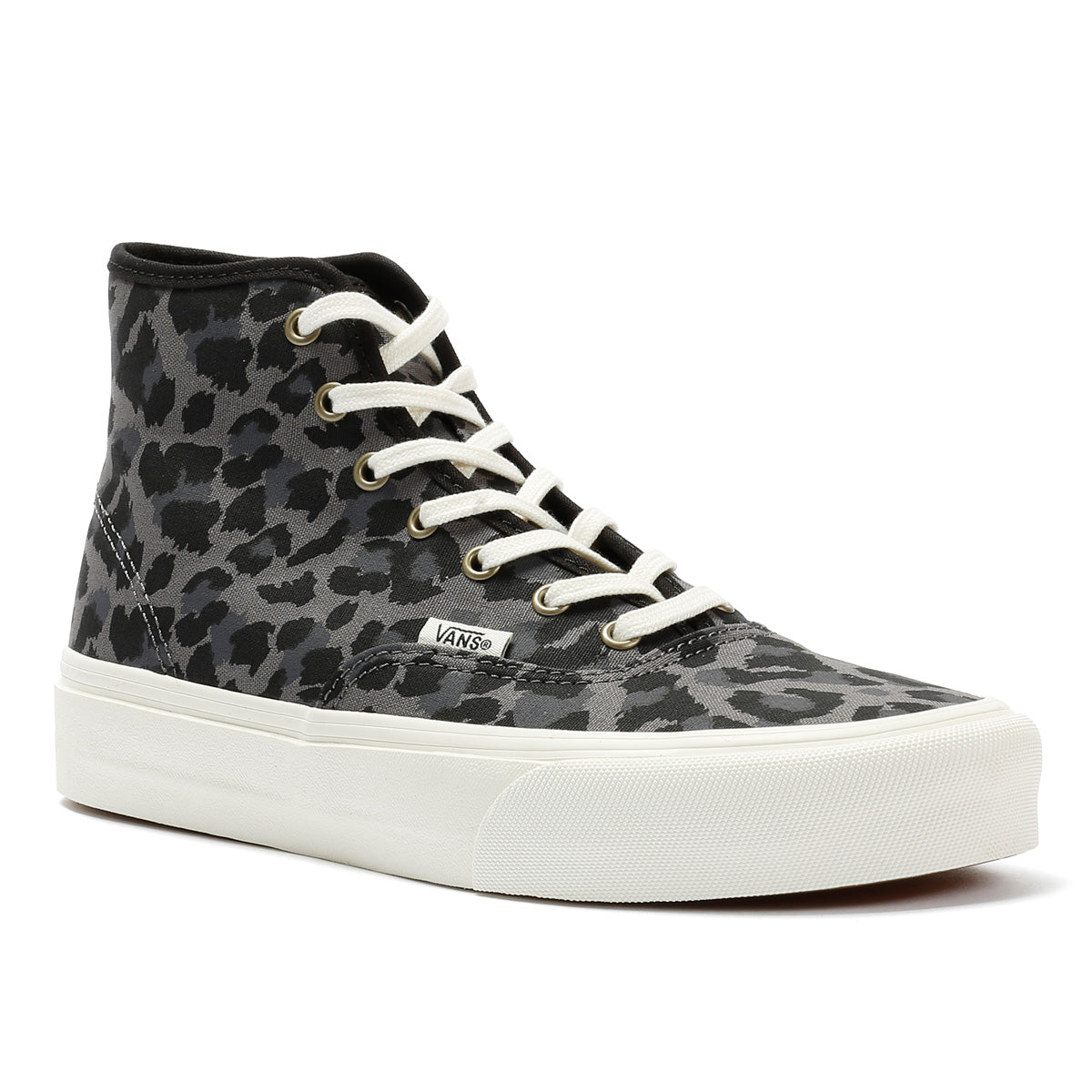 Vans Authentic Hi 2.0 Canvas Women's Leopard Black/Pew Trainers