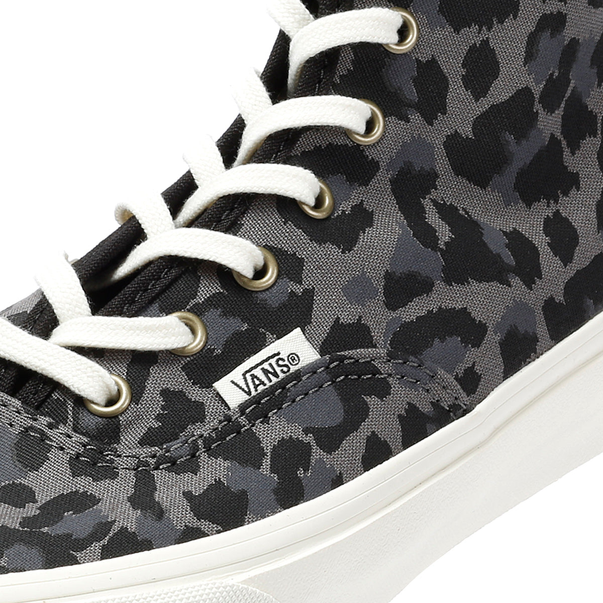 Vans Authentic Hi 2.0 Canvas Women's Leopard Black/Pew Trainers