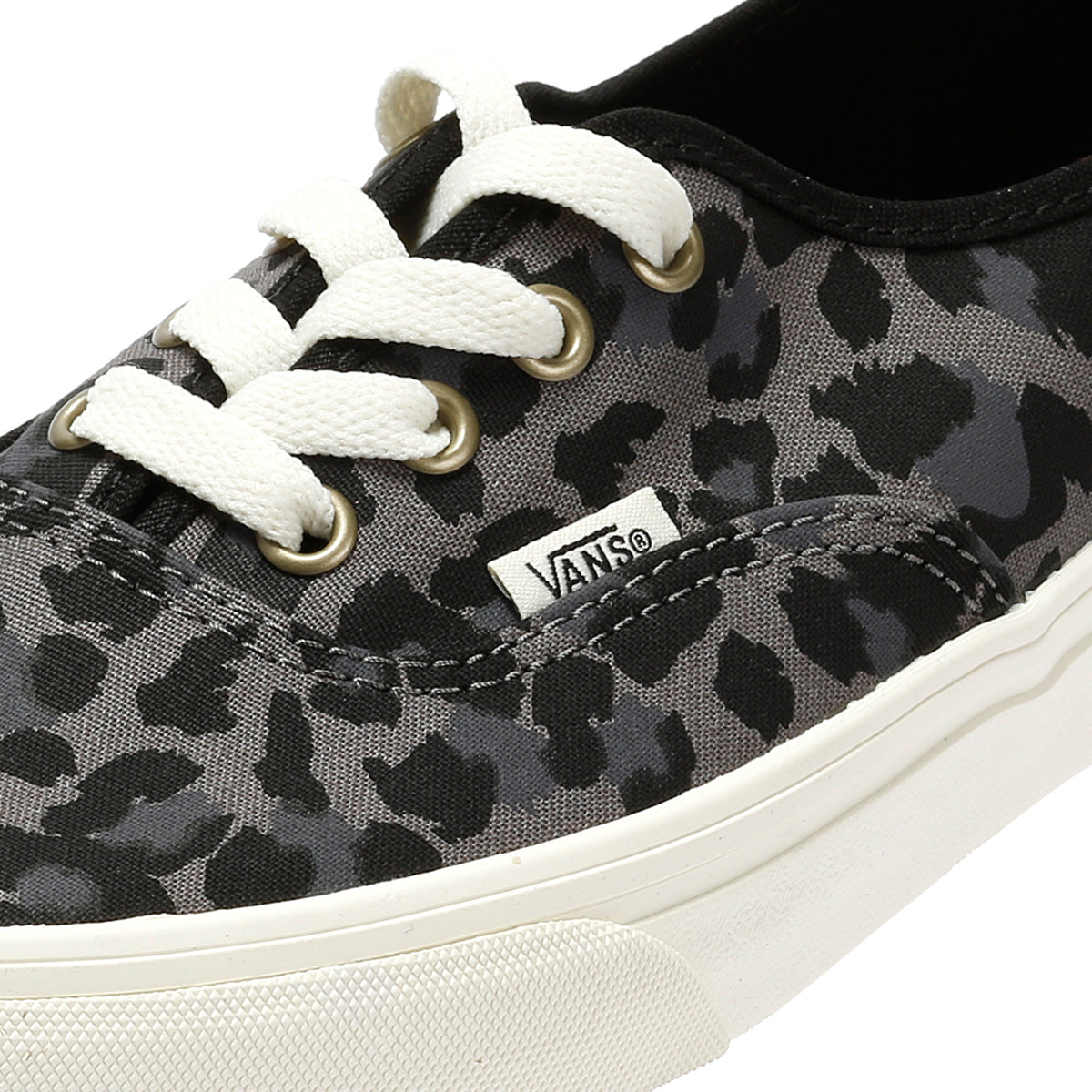 Vans Authentic Canvas Women's Leopard Black/Pewter Trainers