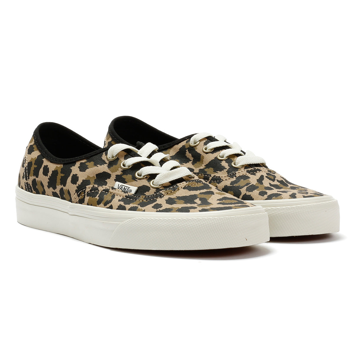 Vans Authentic Canvas Women's Leopard Black/Insense Trainers