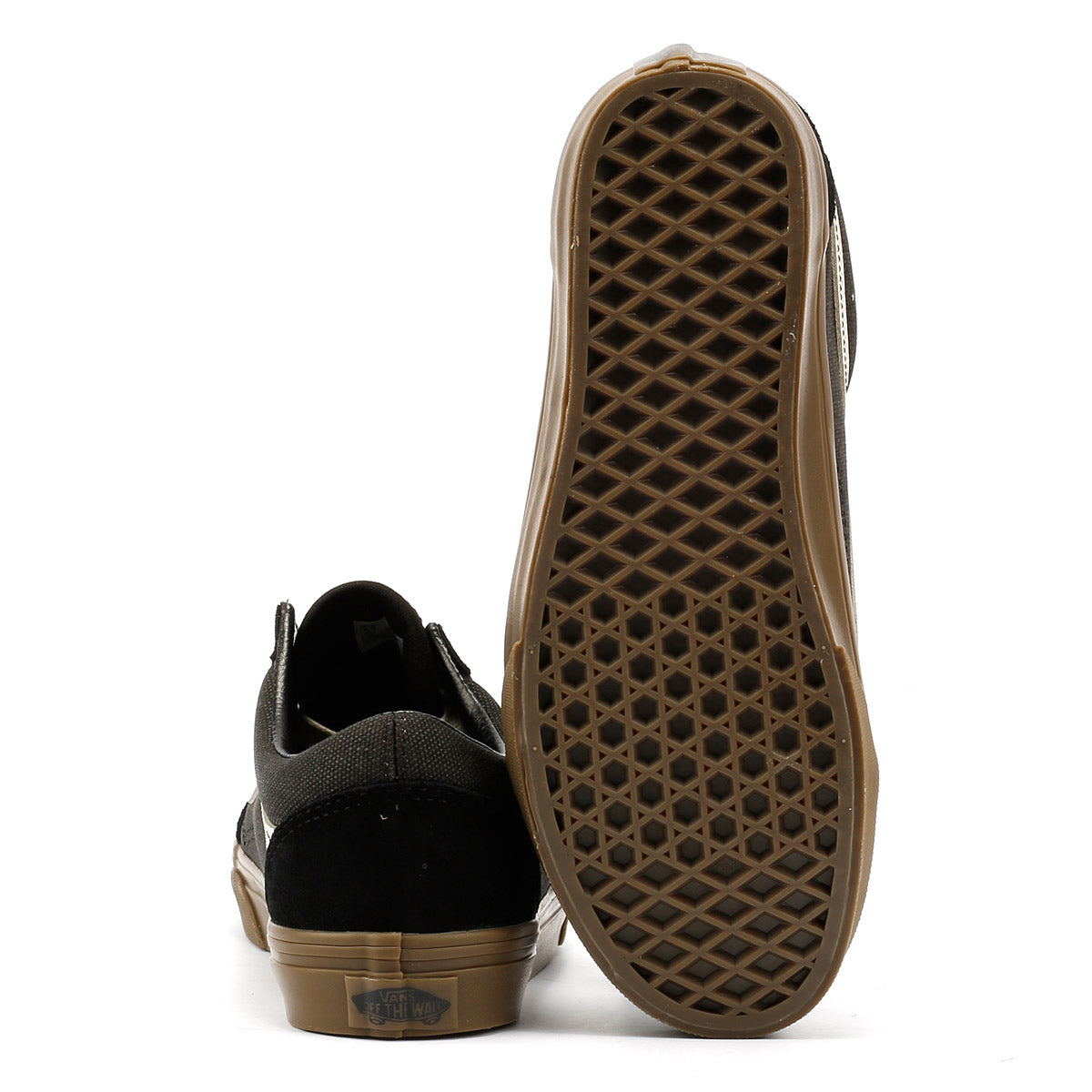 Vans Old Skool Heavy Canvas Black Trainers