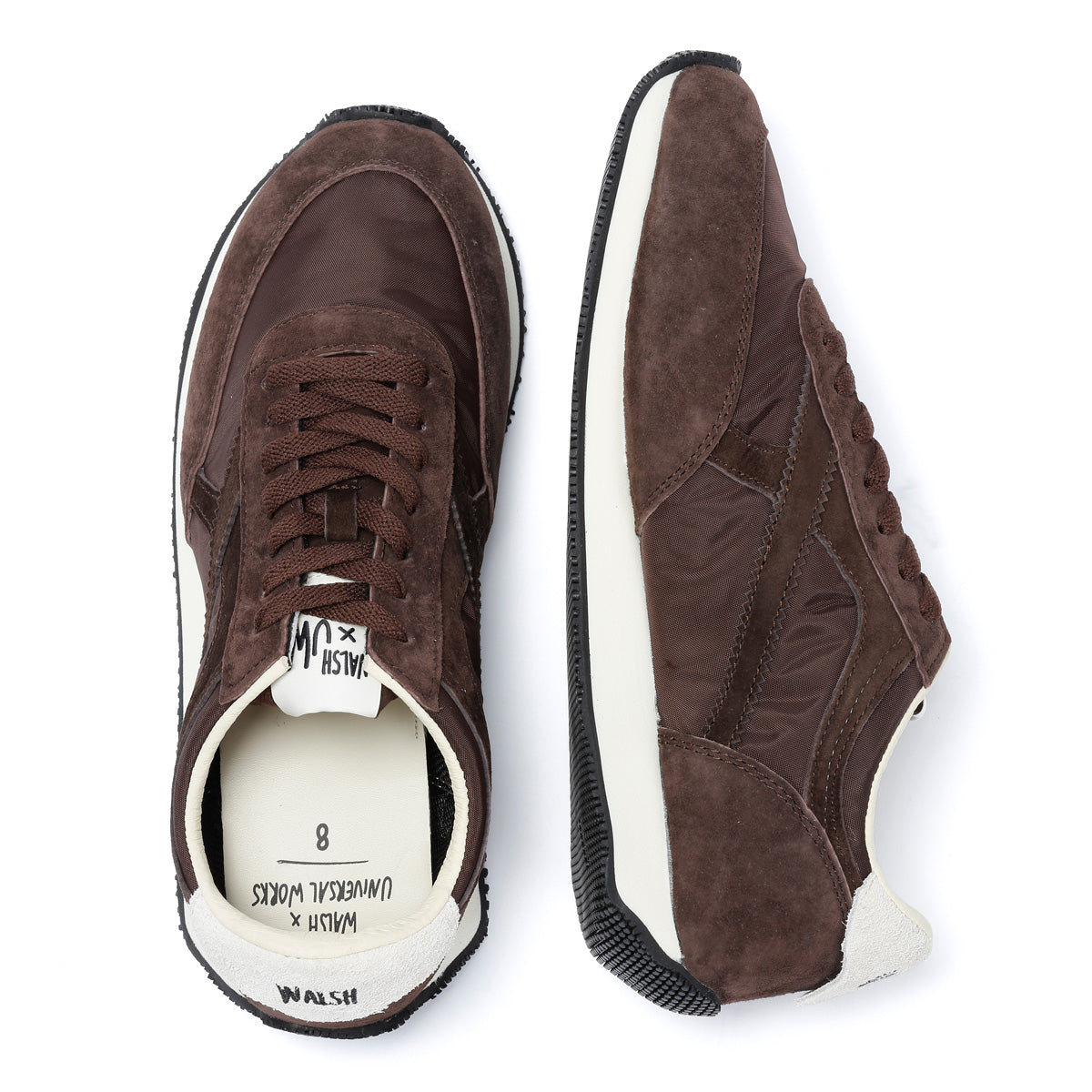 Walsh x Universal Works Tornado Men's Brown Trainers