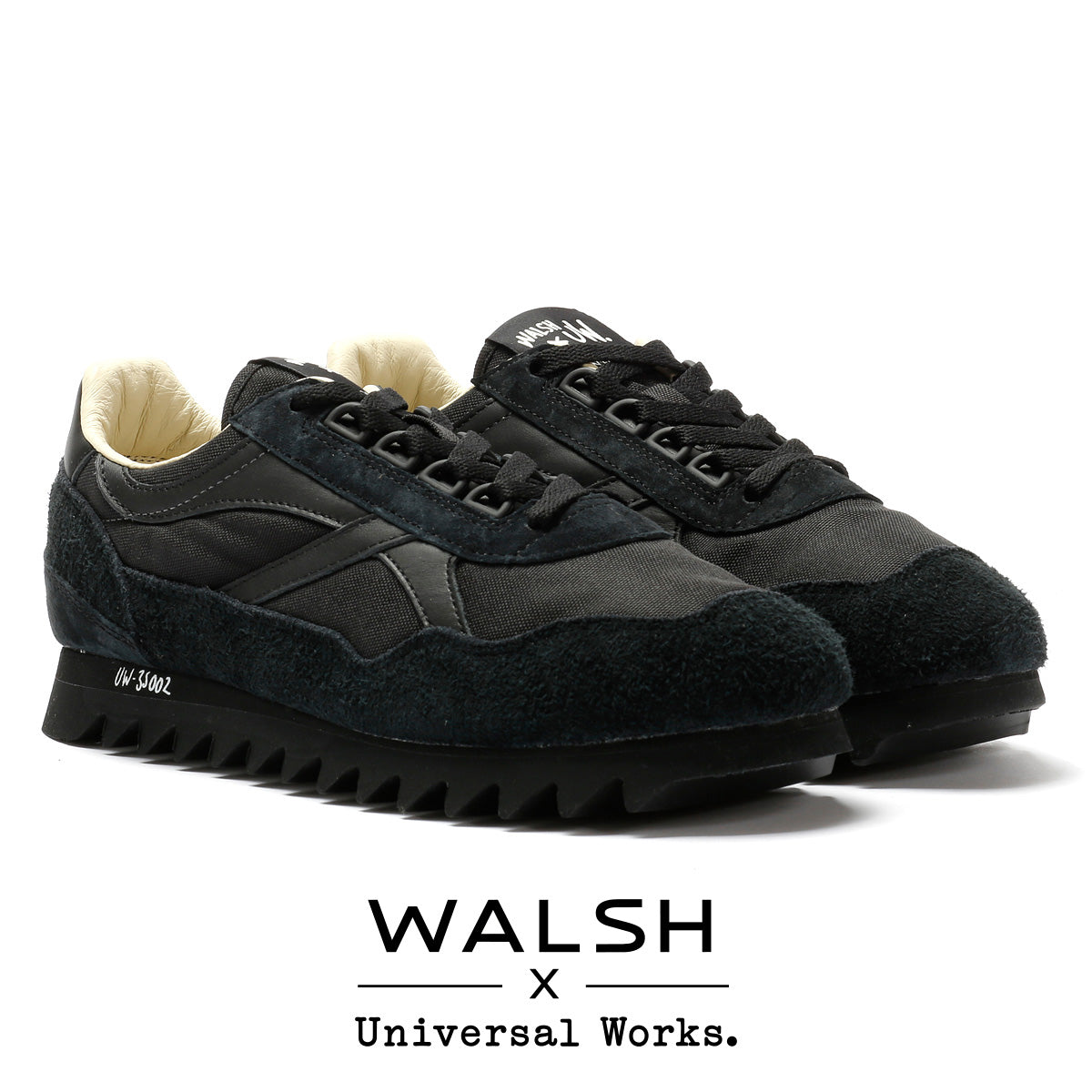 Walsh Ensign Men's Black Trainers