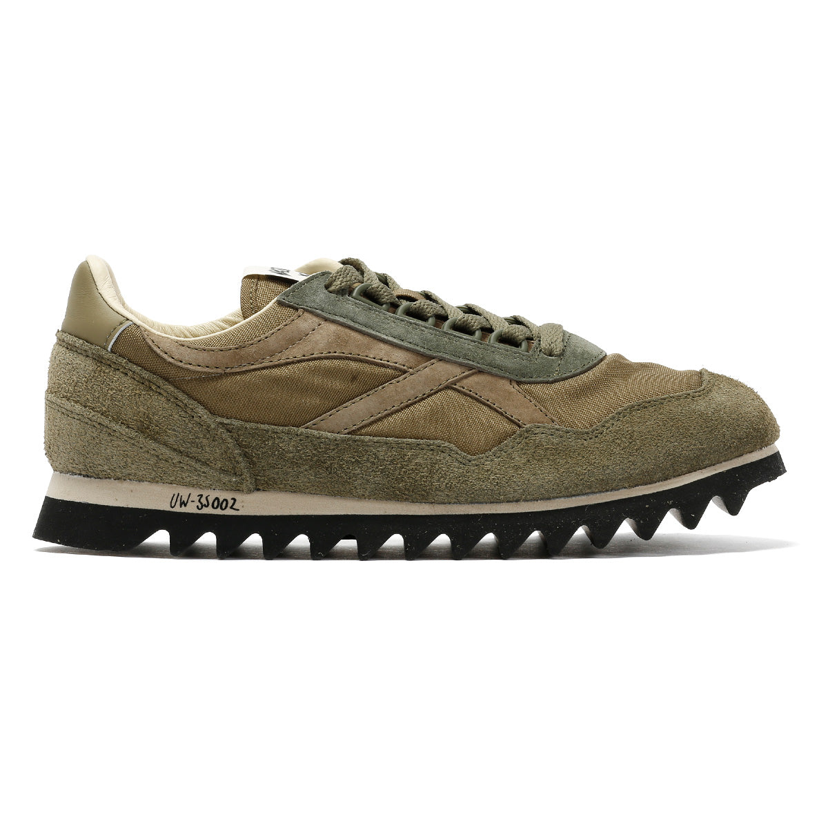 Walsh x Universal Works Ensign Men's Green Trainers