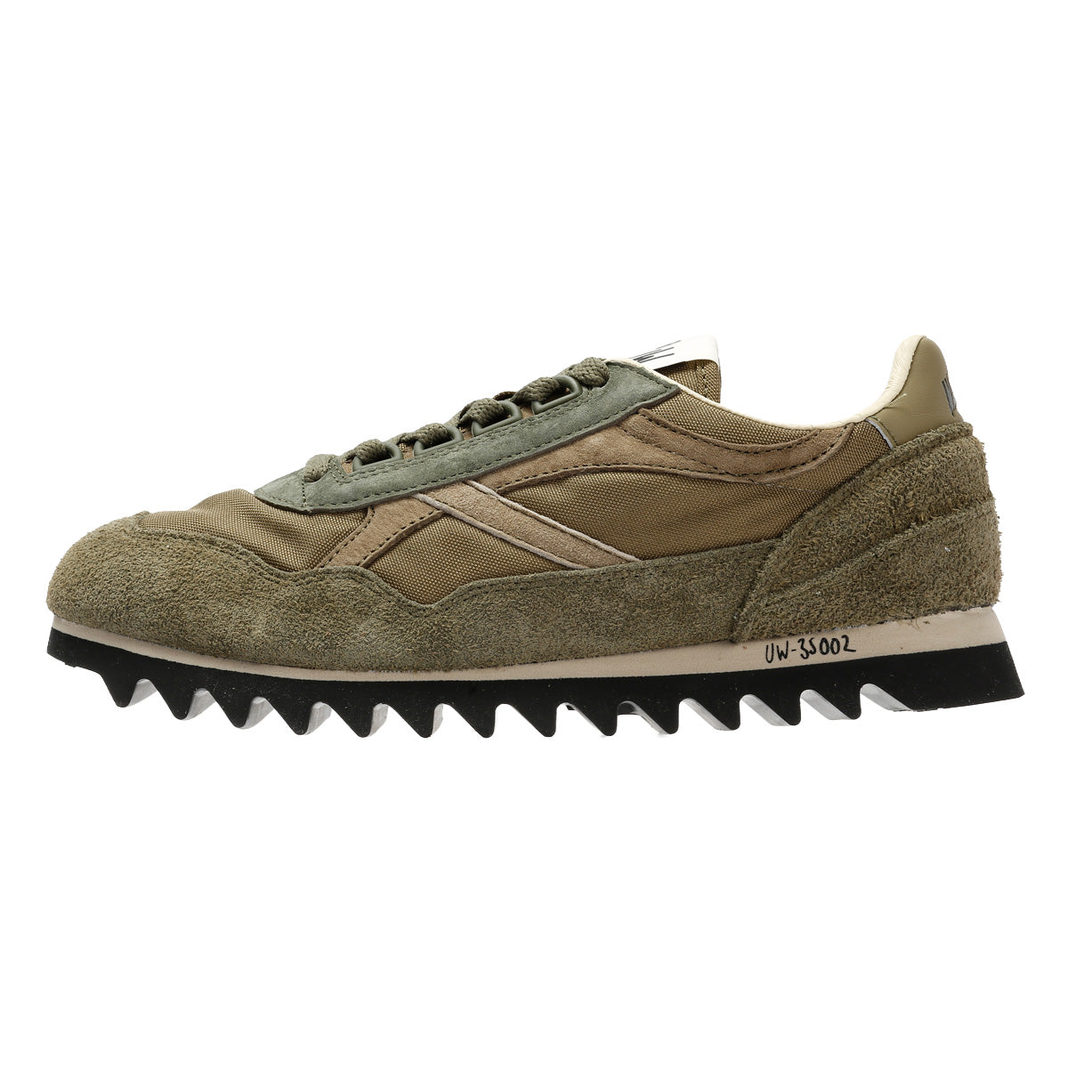 Walsh x Universal Works Ensign Men's Green Trainers