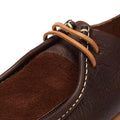 Yogi Willard 2 Eye Mens Dark Brown Leather Shoes