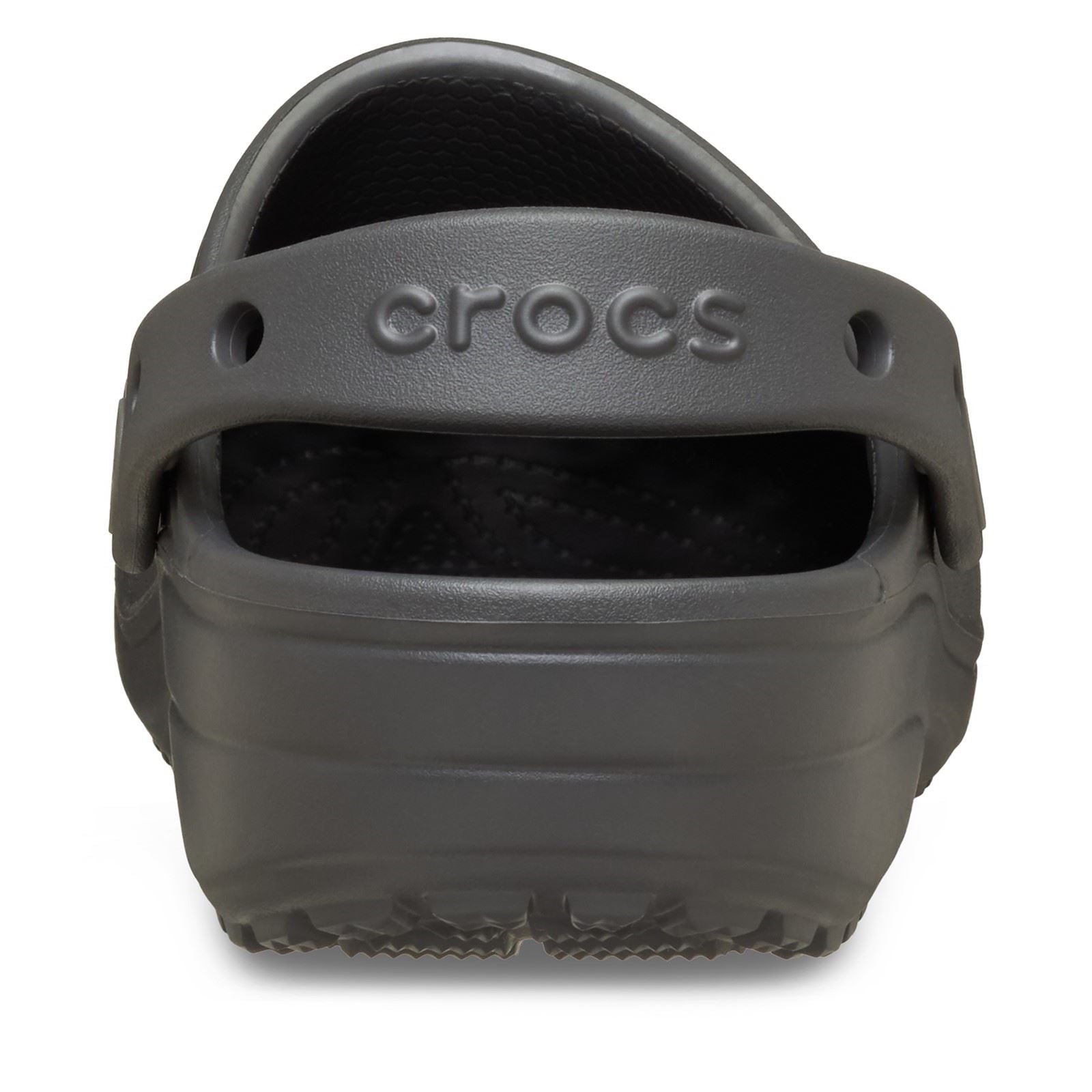 Crocs Classic Floral Cut Out Synthetic Black Sand Clogs
