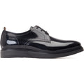 Base London Roly Leather Men's Black Oxford Shoes