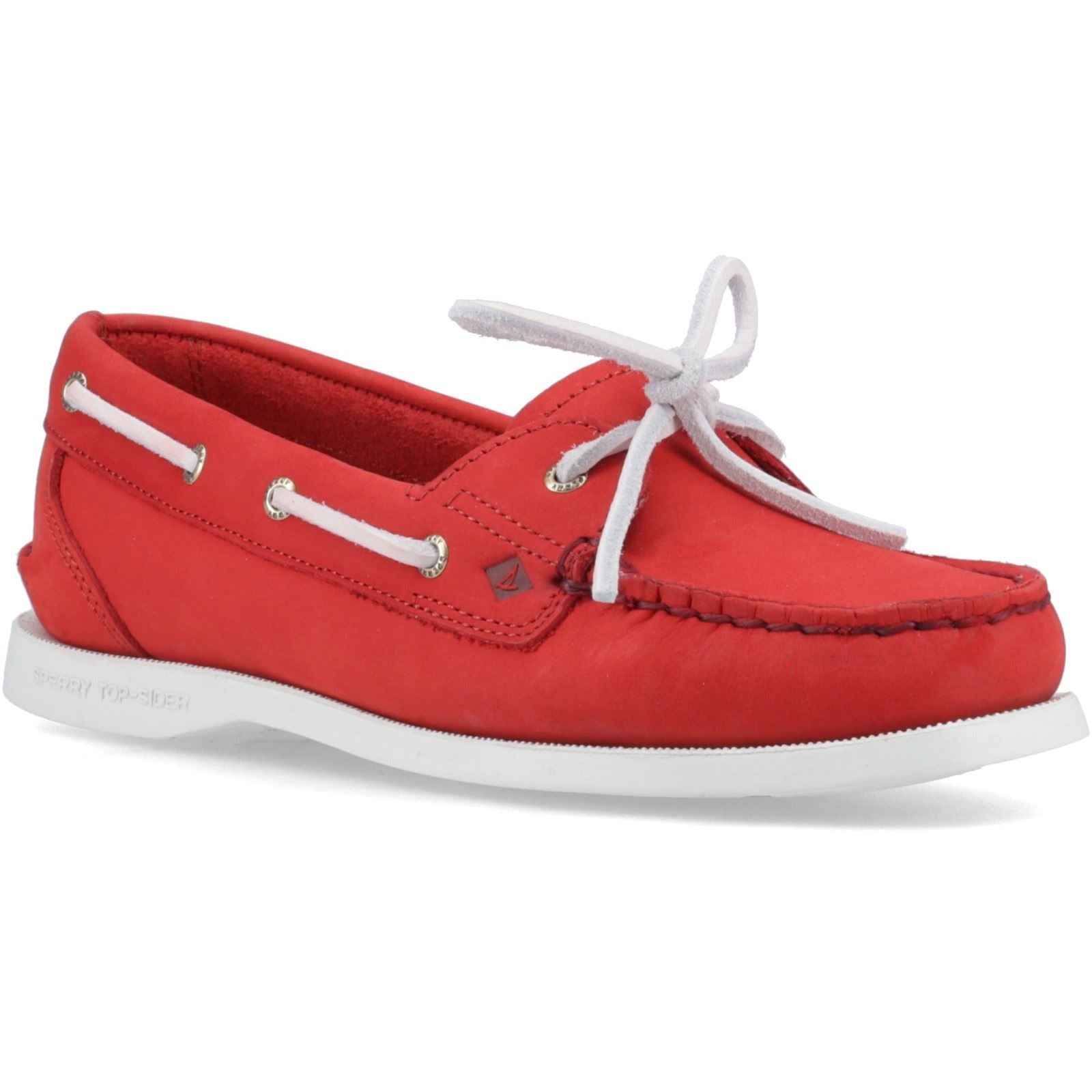 Sperry Authentic Original 1 Eye Leather Women's Red Boat Shoes