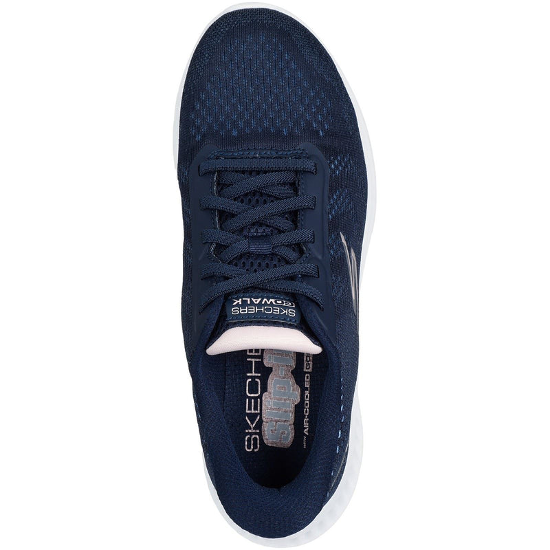 Skechers Go Walk Now Khloe Textile Women's Navy/White Trainers